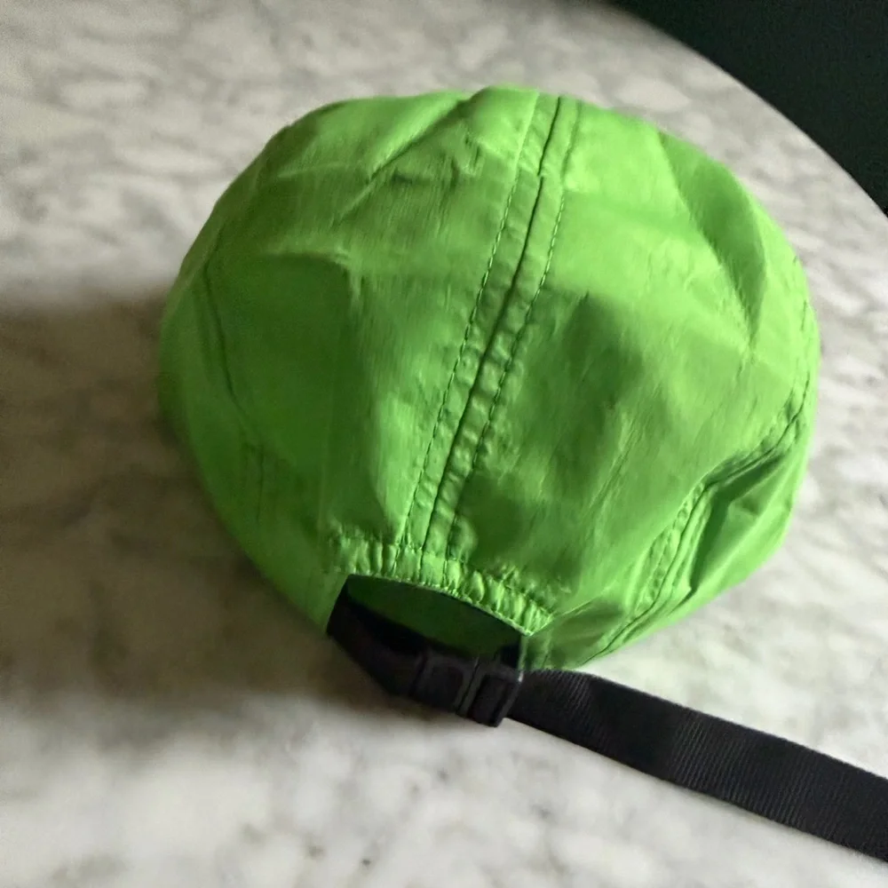 Neon Green Pink Blue Colorblock 5-Panel Cap 80’s 90’s Fresh Prince Vintage Hat